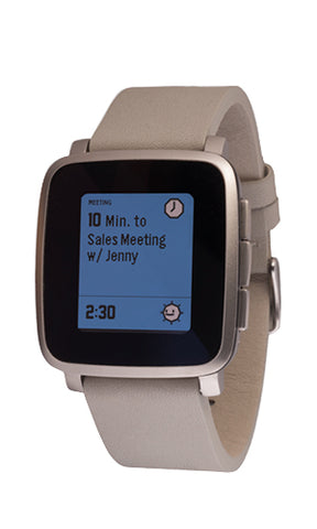 Pebble Time Steel